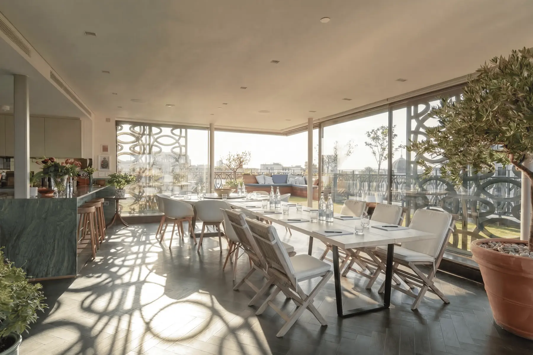 The Glasshouse Penthouse in West London