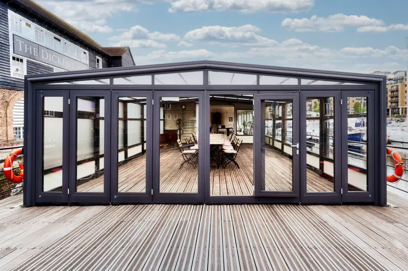 Britain's biggest houseboat in London Bridge